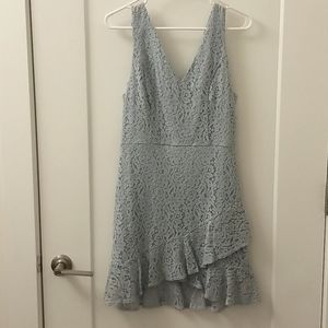 Lace dress-ice blue NWT